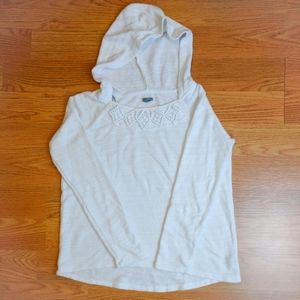 Aerie White Sweatshirt Small
